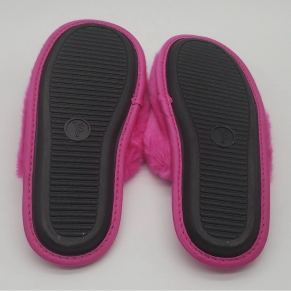 377- Victoria's Secret Slippers Pink Color Size Small NWT - Picture 5 of 9